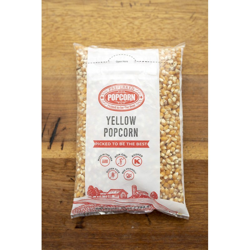 Preferred Popcorn Non-GMO Popcorn, 28 Ounce bag, Pack of 4,