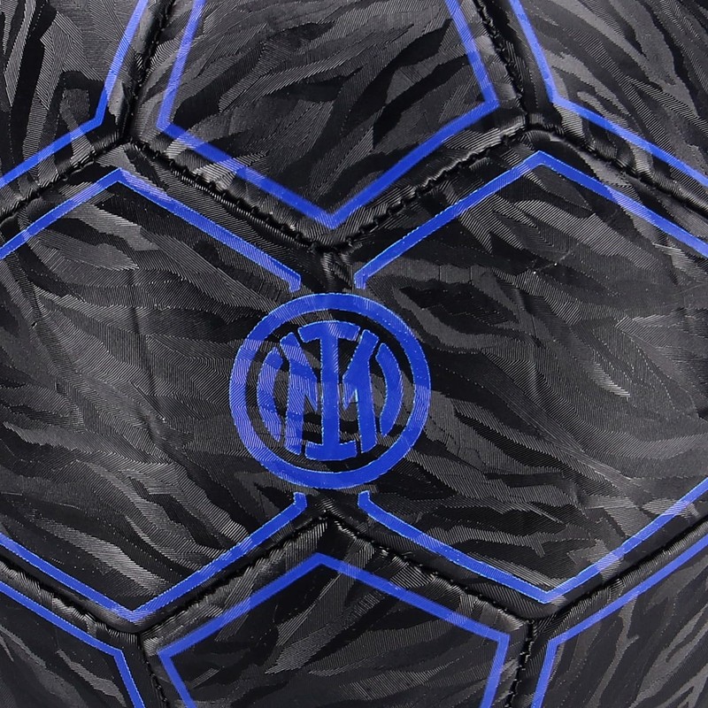 FC Internazionale Milano S.p.A. IM Football Black Blue Size 2