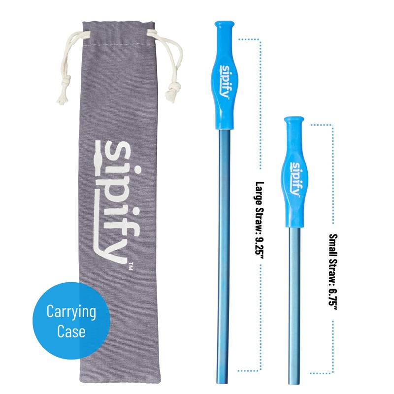 Sipify Flow-Limiting Dysphagia Straw for Safe Drinking | Adaptive Drinking