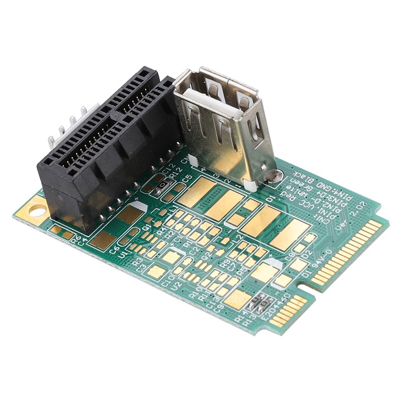 Mini PCI-E To PCI Express 1X Slot Adapter Riser Card