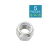 3/4-10 Locknuts - IMScrews 304 Stainless Steel DIN985 Hardware Locknuts