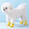 Yeduzyn 4Pcs Waterproof Dog Boots Dog Shoes for Snow and