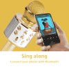 MAX KM01 2x Wireless Karaoke Microphones for Kids with Bluetooth,