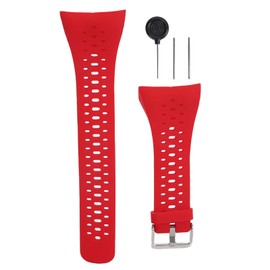 Watch Band Wrist Strap Bracelet Replacement with Needle Disassemble Tool for POLAR M400/M430Red