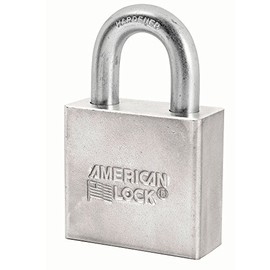 American Lock A50KA Solid Steel Padlocks