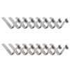 INCREWAY Tent Pole Clips, 16Pcs Kayak Paddle Spring Snap Clips,