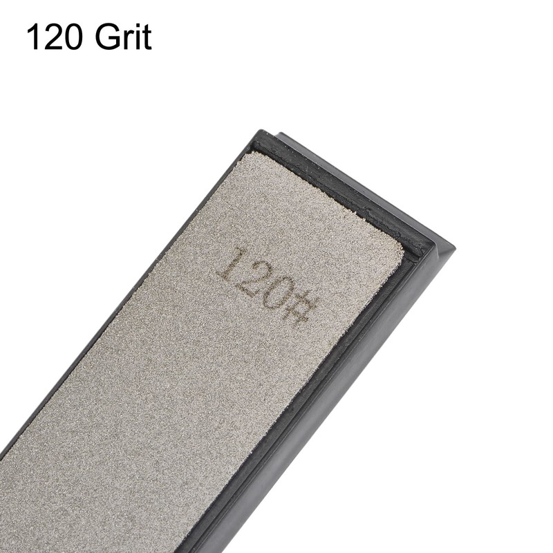 sourcing map Diamond Whetstones 120 Grit Whetstone with Non-Slip Protection
