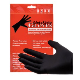 Get a Grip Medium Latex Gloves - 6 ct Each
