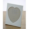 Sixtrees Romeo Heart Shaped silver plated photo frame for a