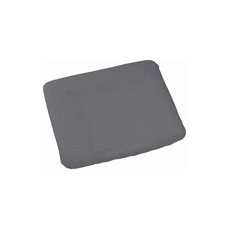 Odenwälder Frottee-Bezug für Wickelauflagen 75 x 85 cm (Grau)
