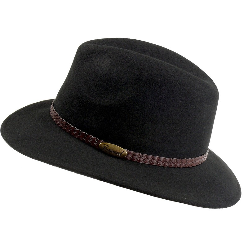 Harrys-Collection Rolling Hat in 3 Colours - Black , size: