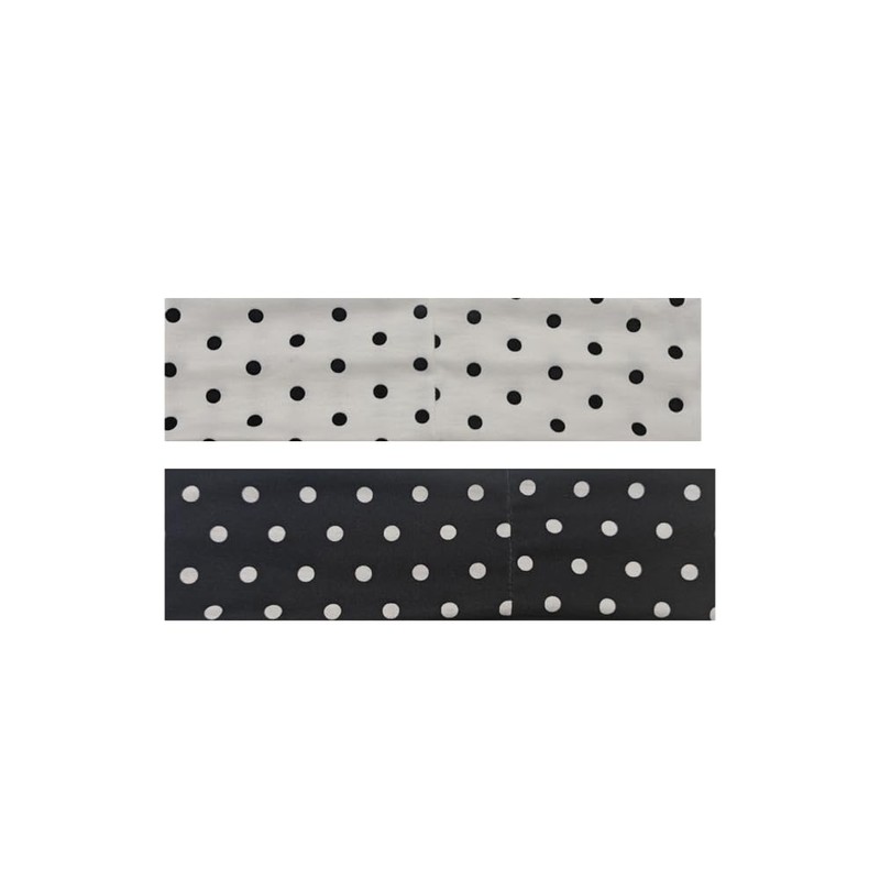 Polka Dot Headbands for Women 8 Pcs Mix Color