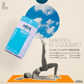 Suplemento Multivitaminico Beat 60 Tabletas Mdn Vitaminas                                                                                             