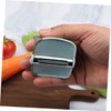 LABRIMP Stainless Steel Finger Style Carrot Potato Peeler 4pcs Set