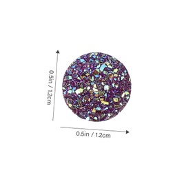 TOVINANNA 100Pcs Flatback Rhinestones for Crafting DIY Decorations Nail Art Resin Gems Easy to Use Durable Rhinestone Ornaments for Various Projects