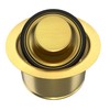 EXAKEY Extended Garbage Disposal Flange and Stopper, Kitchen Sink Drain