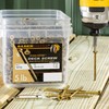 #10 x 3-1/2" Saberdrive Tan XL1500 Coated Exterior Star Drive