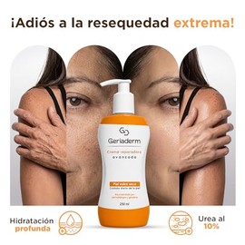 Crema Reparadora Avanzada con Urea 10% | Hidratante Intensiva para Piel Extra Seca y Agrietada | Uso Diario | 250 ml