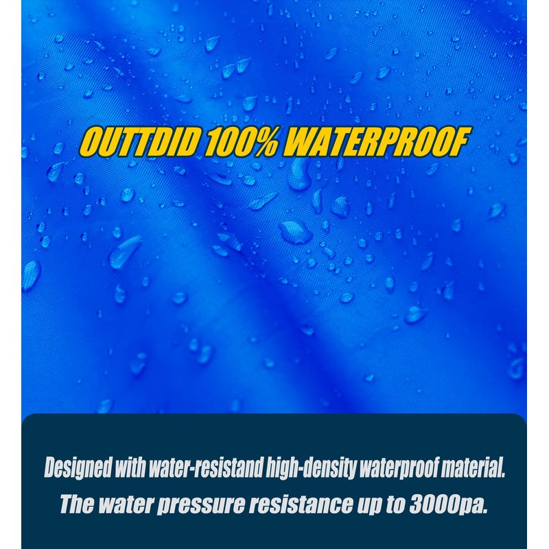 OUTTDID Outdoor Ping Pong Table Cover, 600D Waterproof Sunproof Indoor
