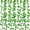 40.5Ft/12 Pack Aesthetic Artificial Greenery, Green Vines Decorations, Artificial Ivy