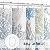MAYZUS Extra Long Shower Curtain 72 x 96 Inch, Floor