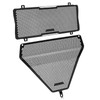 YUANQIAN Motorcycle Radiator Guard and Engine Guard Set Compatible with