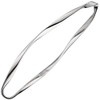 Jobo Women's Bangle Bracelet 925 Sterling Silver Silver Bracelet Silver
