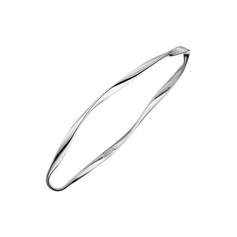 Jobo Women's Bangle Bracelet 925 Sterling Silver Silver Bracelet Silver