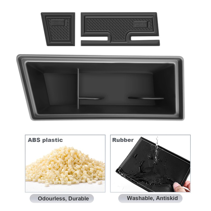 SKTU for 2024 2025 2026 VW Atlas Center Console Organizer