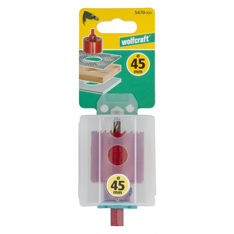 wolfcraft Bi-Metal Hole Saw I 5470000 I for Drywall Materials,