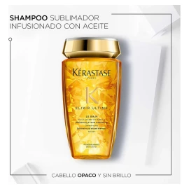 Shampoo Kérastase Elixir Ultime Le Bain Brillo Capilar 250ml