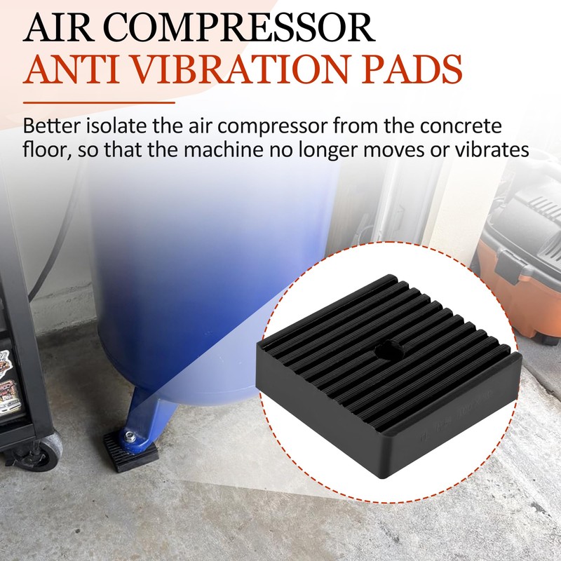 Anti Vibration Pads suitable for Air Compressor or Equipment, Solid