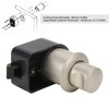 RV Push Button Lock Zinc Alloy Door Cabinet Knob Latch