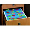 Post-it – 686-PGO Divider File Dividers Document Holder (Green, Orange,