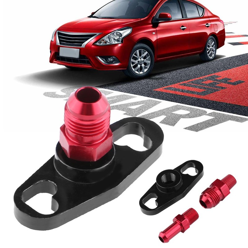 Keenso Fuel Distributor Pressure Regulator Aluminium Alloy Adapter Fuel Valves