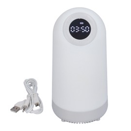 Speaker White Wake Up Light Wireless Speaker Multi Function Bedside Night Light Speaker