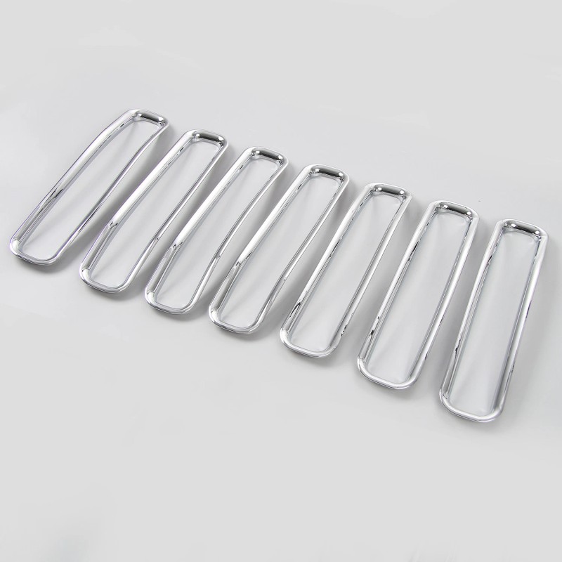 Savadi-Car 7x Front Grill Grille Insert Mesh Trim Kit for
