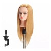 Hairginkgo Maniqui Cabeza Cabello Natural 27#- 55 Cm Hairginkgo