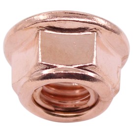 M8 Copper Nut Exhaust Manifold Nuts for Passat Polo Sciro-cco Shar-an Tour-an T4 T3 T2 T1 Golf 5 4 Golf 3 2 1 Je-tta LT Bo-ra Caddy Eos Fox Altea Arosa Exeo Ibiza Leon Toledo Fabia Octa-via Superb