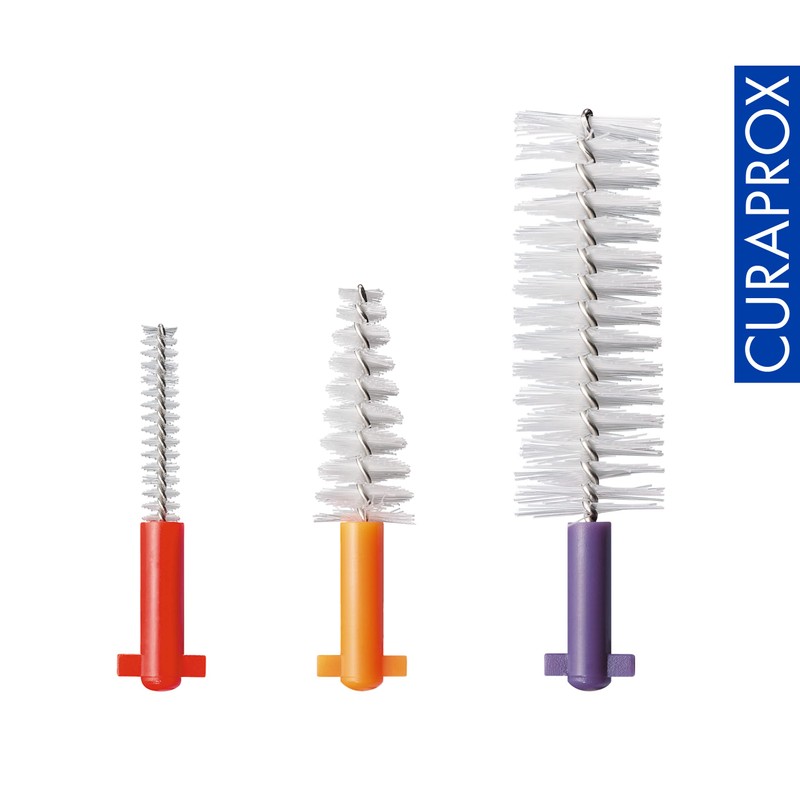 Curaprox Ortho-Pflege-Kit, das Ortho-Pflegeset mit System, UHS 470 holder, Pocket