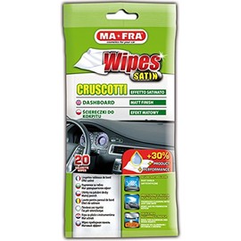 DASHBOARD WIPES SATIN EFFECT – Wipes to shine and revive your dashboard