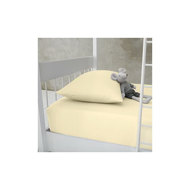 Percale Fitted Sheet - 100% Polycotton Bunk Bed Size Super