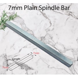 Universal Hardware Door Handle Spindle 7mm Window and Door Replacement Parts (7mm x 110mm)