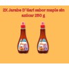 D'Gari 2X Jarabe D´Gari sabor maple sin azúcar 250 g
