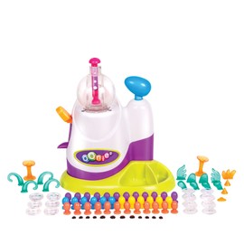 OONIES INFLATOR creative reusable squeeze ball maker for boys and girls - mix fill and squeeze reusable stress ball playset with accessories