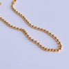 Silver 925 3mm ball chain layered 925 silver silver anklet