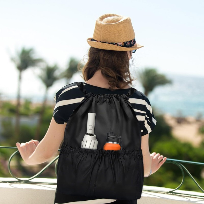 WisePoint Drawstring Backpack, Waterproof Sports Drawstring Bag Drawstring Gym Bag