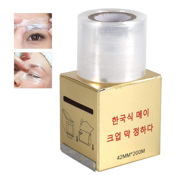 Plastic film, for semi-permanent makeup, eyebrow liner, lips, tattoo, disposable, transparent hygiene, preservation film.