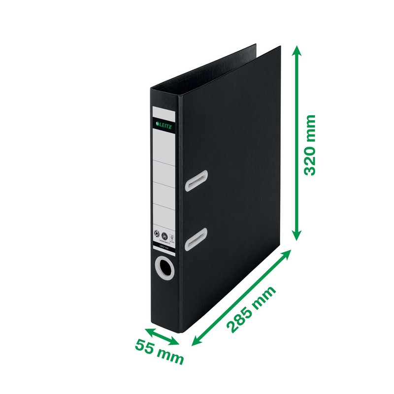 Leitz 180° Lever Arch File, A4, 50mm spine width, 100%
