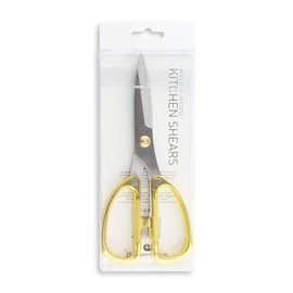 Multi-purpose Kitchen Shears Scissors, Heavy Weight Heavy Duty, Stainless Steel, Golden